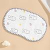 Bebê recém-nascido Flat Pillow Anti-Spitting Baby Cloud Pillow Headrest Baby Pillow Toalha Baby Pillow Baby Pillow Baby Pillow