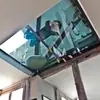 Clip de recogida de luz Tianjing Pegamento Vidrio de seguridad Vidrio antideslizante de alta resistencia Vidrio de apilamiento Pegamento de clip multicapa Vidrio templado