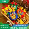 Venta al por mayor de Pulseras de Hilo de Colores para el Festival del Bote del Dragón, Bolsitas Tejidas Hechas a Mano, Pulseras de Hilo Rojo para Zongzi, Artículos Pequeños para Puestos del Mercado