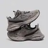 Zapatos de Padre de Estilo Nuevo para Hombre en Color Topo, para Verano 2026, de Trabajo, Suela Gruesa, que Aumentan la Altura, Versátiles, Modernos, Retro, Zapatos para Deportes al Aire Libre