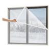 Cortinas Térmicas de Invierno, Aislamiento, A Prueba de Viento, Sellan Ventanas Contra Corrientes de Aire, Bloqueo de Viento, Material Bueno, Lámina de Plástico Gruesa, A Prueba de Frío, A Prueba de Congelación, Aislamiento del Frío