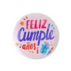 Insignia de Cumpleaños Transfronteriza Cumpleaños Insignias de Cumpleaños para Niñas en Español Niños y Niñas Suministros para Fiesta de Cumpleaños en Español