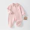Body Cálido de Lana y Seda para Primavera y Otoño Ropa de Gateo para Exteriores de Clase A para Bebés y Niños Pequeños Mameluco con Cremallera para Niños y Niñas