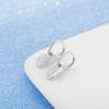 Amazon nuevos pendientes simples soñadores de amor con cierre de gancho forma de pera gota de agua creativos incrustados con diamante de circonita acero inoxidable pendientes pendientes