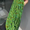 Mengsong magnesita colza Forma antigua verde llegada p17 Accesorios Wenwan con plato de cuentas jugando cuentas que cambian de color accesorios diy