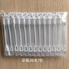 Tubo de ensayo mini de amor de botella vacía transfronteriza palo de burbujas de un solo agujero blanco 5 agujeros tubo pequeño juguete para hacer burbujas 4.5ml