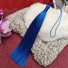 Borla de Recuerdos de Xiangfei 15CM Clavo Colgante Cerrado Bolsita Colgante para Coche Accesorios de Disfraz Antiguo Hanfu Cheongsam Accesorios para Ropa con Cuentas
