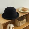 Sombrero de copa rizado Liangfang Moda Otoño e Invierno para Mujer Sombrero de Pescador para Cabeza Grande Sombrero de Cubeta para Mujer