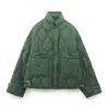 Moda Invernal 2025 Versátil Holgada Aspecto Adelgazante Acolchada Bordada con Capucha Chaqueta de Algodón Chaqueta de Algodón Casual 2969046