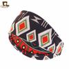 Europeu e Americano Moda Esportes Cabelo Banda Yoga Cabelo Absorvente de Suor Headband Nova Mulher Wide-Brimmed Impresso Headband