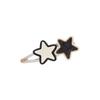 Horquilla de estrella de Internet para mujer, con flequillo lateral, pinza para la frente, pinza de pico de pato sin costuras, pinza para el pelo roto, tocado, horquilla de estrella de cinco puntas