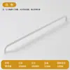 Ventas Directas de Fábrica Wholesale Puerta de Armario Guardarropa Manija de Cajón de Aleación de Aluminio Dorada Manija Negra Curva Simple Moderna