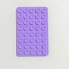 Em estoque suporte para celular com ventosa de silicone dupla face multifuncional 40 ventosa quadrada forte suporte para celular com temporizador