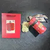 2027 Año Zodiacal de la Oveja Llavero Sobre Rojo Oveja Oveja Obtener Agua de la Fortuna Cubo Bolsa Tener Dinero Para Gastar Colgante Pequeño Personalizado