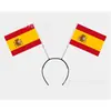 Set de Animación para Aficionados Españoles con Elementos de Bandera, Bufanda, Camiseta, Sombrero, Gafas, Suministros para Decoración de Fiestas de Eventos