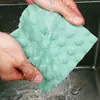 Mantel individual de silicona redondo para olla, forma de gota de agua, anti-quemaduras, silicona de grado alimenticio, almohadilla aislante de calor, mantel de silicona