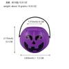 Tarro de Calabaza de Halloween traje 12 Estilo Decoraciones de Calabaza Pequeña Adornos Cubo de Demonio Tarro de Fantasma Cubo de Bruja Tarro