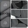 Sudadera casual con cuello alto de jacquard texturizado para hombre, estilo americano de comercio exterior, para primavera y otoño, con bolsillo con cremallera