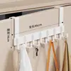 Perchero de Ropa con Gancho para Colgar en la Puerta, Colgador de Ropa de Pared para Dormitorio, Estante de Almacenamiento para Baño con Adhesivo Fuerte sin Taladro