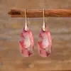 Brincos Pendentes de Pedra Imperial Boêmia em Forma de Gota de Água de Alta Qualidade Transfronteiriços Novos Produtos Acessórios de Joias Populares Europeus e Americanos I