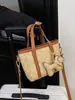 Bolsa de Lujo Ligero de Nicho Nueva Otoño 2025 para Mujer Bolso Cubo de Mano Retro Bolso de Hombro Cruzado de Moda Tendencia