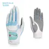 Luvas de golfe PGM, femininas, feitas de fibra ultrafina e material Lycra, com grânulos antiderrapantes, disponíveis para atacado do fabricante