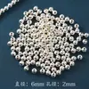 Cuentas Espaciadoras para Rueda Chapadas en Oro de 24 Quilates, Piezas Espaciadoras Lisas, Accesorios Hechos a Mano para Joyería DIY, Cuentas para Pulseras y Collares, Conservación del Color