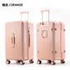 Maleta de Ruedas Estudiante Gran Capacidad 37 Puntos Mi Zhi Shengcang Maleta con Contraseña para Dormitorio Femenino Maleta Resistente