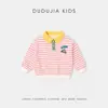 Moletom Infantil Dudu, Novo Estilo Outono, Roupa de Outono com Manga Longa para Meninos, Blusa Estilosa para Meninas, Roupa Infantil, Roupas de Bebê da Moda