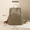 Bolsa de Ombro Dupla Transfronteiriça Nylon Casual para Viagem Leve para Computador Mochila Bolsa Escolar para Ensino Fundamental, Médio e Universitário Atacado