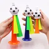 Fãs trombeta de futebol Copa do Mundo adereços de torcida trombeta de três tons trombeta esportiva brinquedo trombeta de futebol atacado