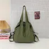 Mochila escolar de uso duplo para quatro estações, masculina e feminina, mochila de ombro único para viagem, estilo coreano moderno, para sair, ir ao trabalho, mochila de grande capacidade