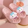 Pantuflas Sanrio Kulomi Femeninas Verano Interior Hogar Antideslizantes Baño Baño Eva Exterior Zapatos de Playa