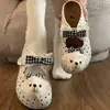 Populares lindo estilo casual 2026 otoño nuevo para mujer lazo sin cordones antideslizantes perezosos puntera cerrada mules