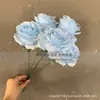 5 Cabeças de Rosas, Flores Artificiais, Arranjos de Flores para Casamento, Flores Artificiais de Rosa, Flores Artificiais para Casamento, Parede de Flores em Cascata