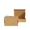 Caixa de Papelão com Zíper Caixa de Papel para Cosméticos e Beleza Caixa de Embalagem para E-commerce Entrega Expressa Embalagem Kraft Caixa de Papelão Fácil de Abrir Caixa com Rasgo