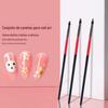 15 Nail Art Pen Venda por atacado Nail Art Tools Double Point Drill Pen Phototherapy Pull Line Pen Carving Pen Pintura Pincel Set