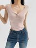 Camiseta Sin Mangas Moldeadora de Cuerpo Sexy 'Pure Desire' para Mujer, Chica Dulce y Picante, Corte Ajustado, Top Base Versátil para Vestir por Encima