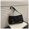 Bolso Coreano con Lazo para Mujer 2026 Primavera/Verano Nuevo de Moda Versátil Elegante Bolso de Axila Bolso de Hombro Cruzado de Moda