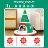 El nido para gatos es cálido en invierno y se puede usar en todas las estaciones.. Nido Dormilón para Perro Es Extraíble DIY Navidad Popular Transfronterizo Suministros para Mascotas