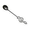 Cuchara de Nota de Acero Inoxidable Transfronteriza Temu Cuchara para Remover de Mango Largo Cuchara de Postre Dorada de Alto Valor Cuchara de Bar Musical