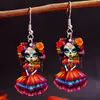 Brincos de Noiva Fantasma em Acrílico Escolha Perfeita para Halloween Natal e Dia dos Mortos Presente para Meninas Joia para Orelha