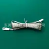 Suministro Directo de Fábrica Caja de Conexiones Dupont Terminal de Led Cable, Cable Transparente con Conectores Macho y Hembra para Luces de Gabinete, Cable de Soldadura