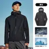 Chaqueta Berkho para mujer, de carcasa dura, totalmente termosellada, cortavientos e impermeable, adecuada para senderismo y montañismo; también disponible en versión para hombre