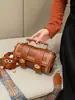 Bolso de Mano para Mujer de Moda Retro Estilo Occidental 2025 Nuevo Primavera y Verano Hebilla de Cinturón Bolso de Hombro Bolso Cruzado de Moda