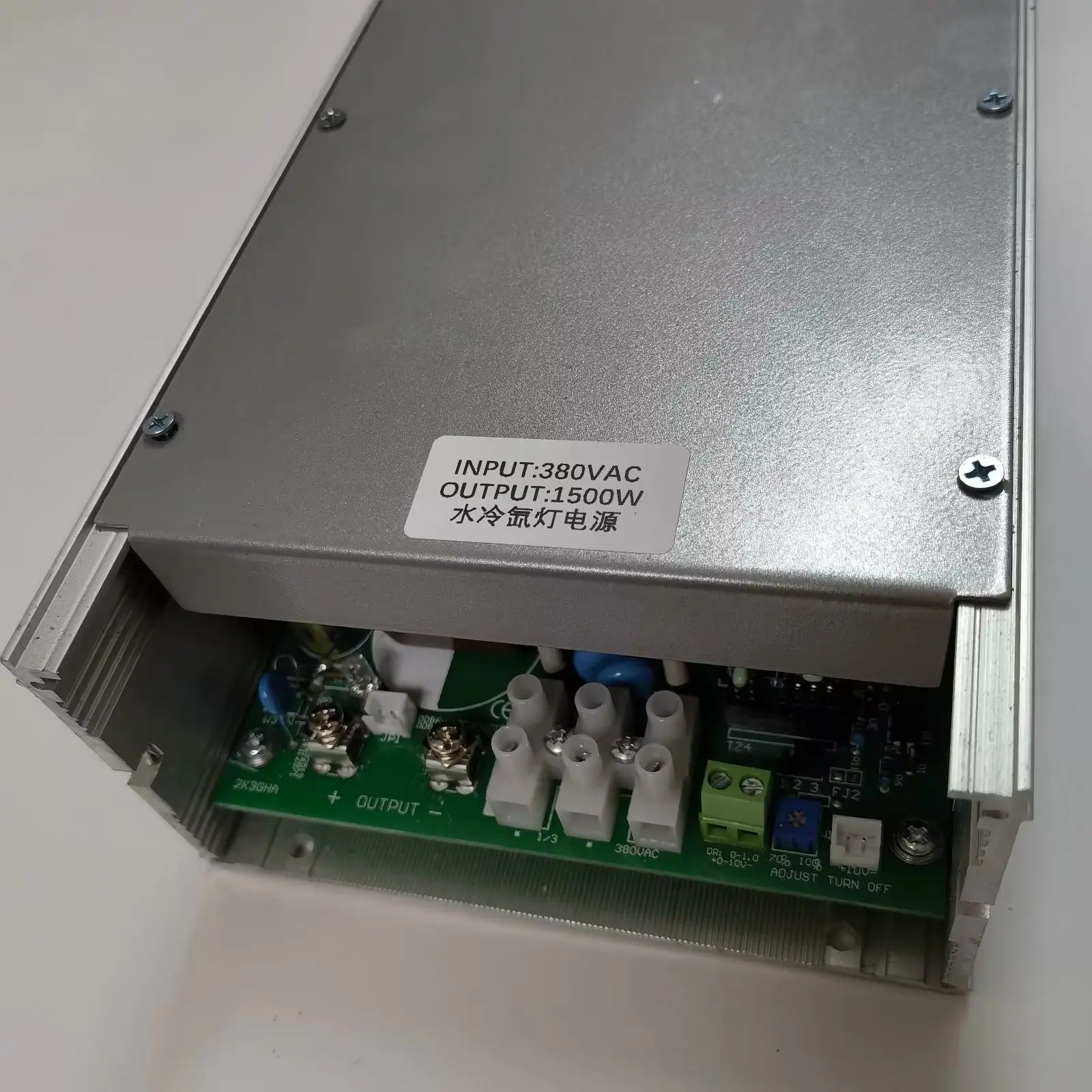 1500W380V水冷直流氙灯