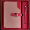 Set de Caja de Regalo para Portátil en Stock con Memoria USB y Recambios para Bolígrafo, Portátil Personalizable para Regalos Escolares y Corporativos con Logo Personalizado