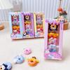 Bonito Donut Eraser Sanrio Cartoon Fun Eraser Escola Primária Estudante Aprendizagem Suprimentos Atividade Prêmios Presentes