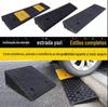 Degrau para pisar soleira inclinação de degrau Dente de estrada cinto de desaceleração meio-fio de borracha externo almofada para carro em subida almofada de escalada