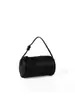 Estilo Coreano 2026 Verano Nueva Llegada Bolso Cruzado de Diseño Nicho Estilo Minimalista para Mujer Bolso Cilíndrico Horizontal Versátil para Llevar en la Mano Grano de Lichi